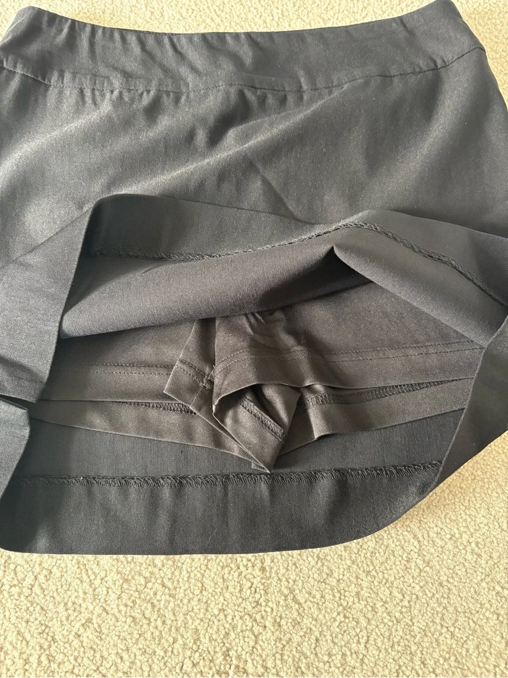 Charter Club Black Mini Skirt